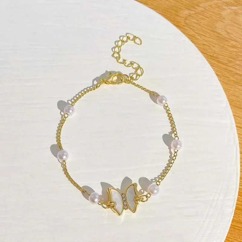 Pearl Butterfly Necklace