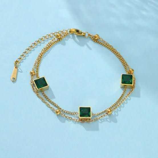 Two Layer Bracelet Stainless steel